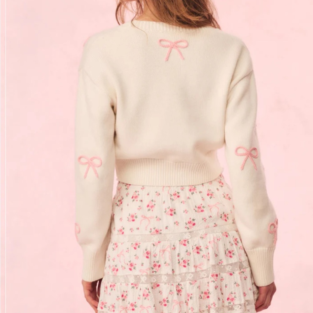 LOVESHACKFANCY SWEATER CARDIGAN - Picture 6 of 7